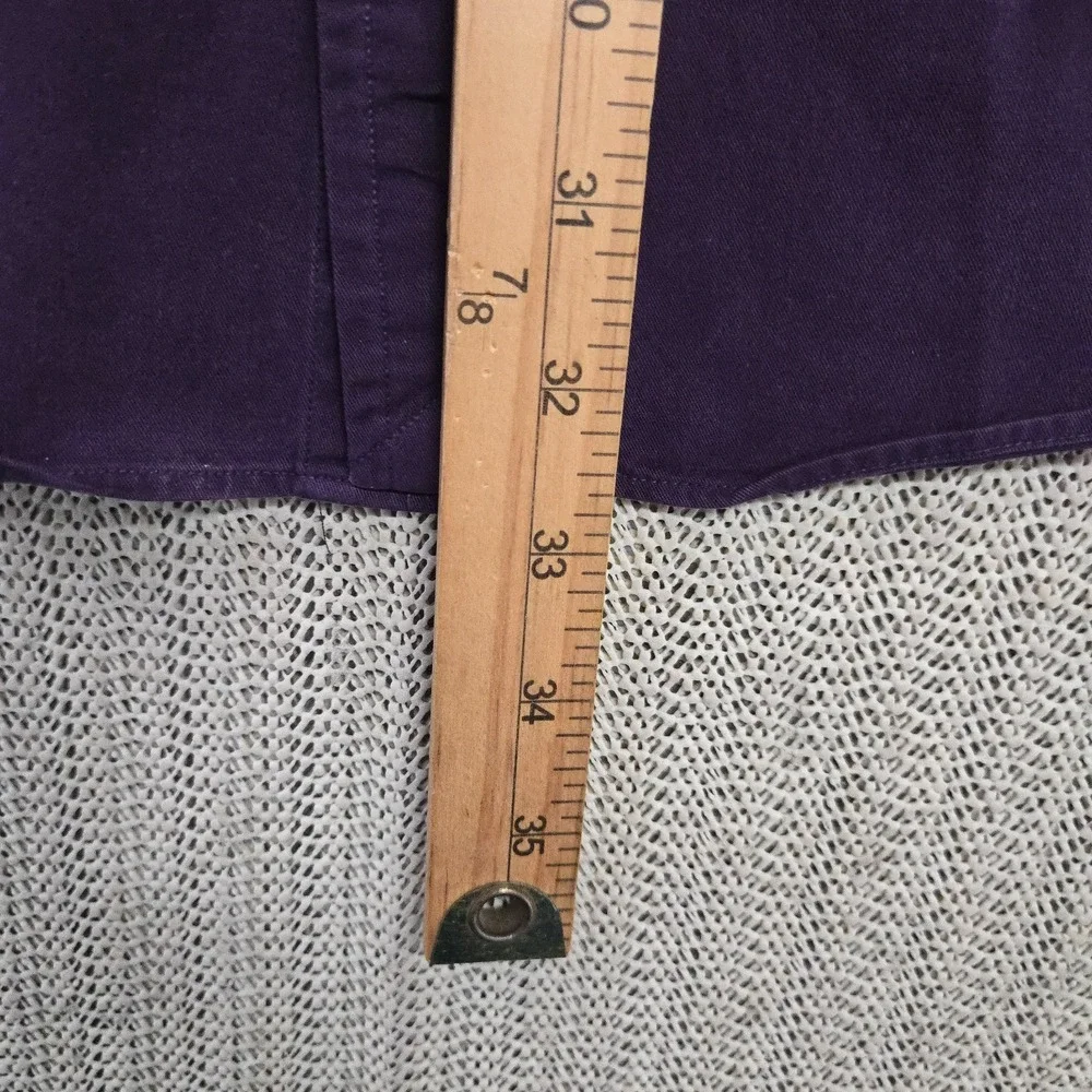 Vintage Polo Ralph Lauren Shirt Mens XL Purple Long Sleeve Button Up Blue Pony